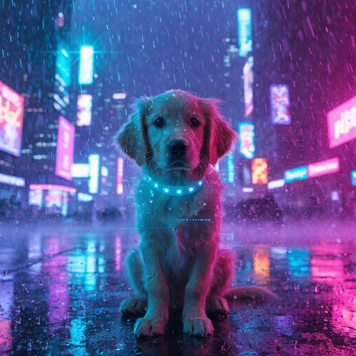 Perro Neon Free Neon Puppy Dreams Image - Cyberpunk, Puppy, Neon | Download at ...