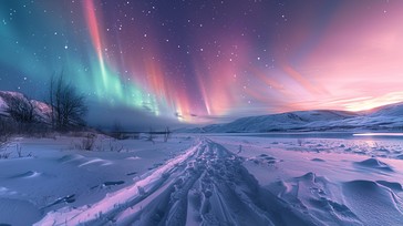 Free Aurora Winter Wonderland Image - Aurora, Borealis, Winter ...