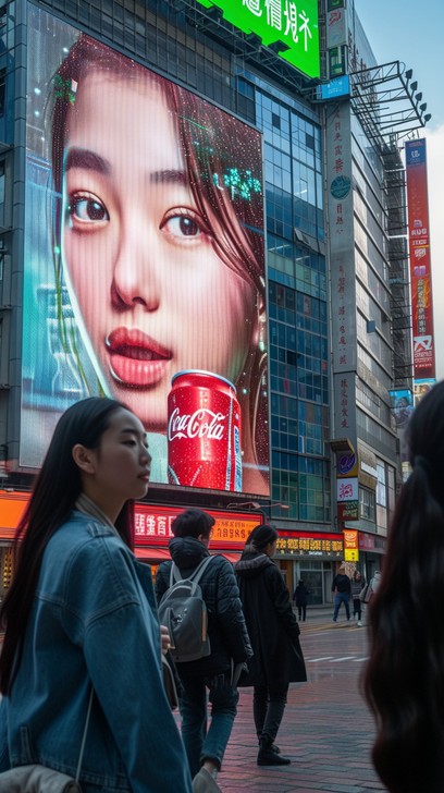 Free Urban advertising scene Image - Urban, Advertising, Billboard ...