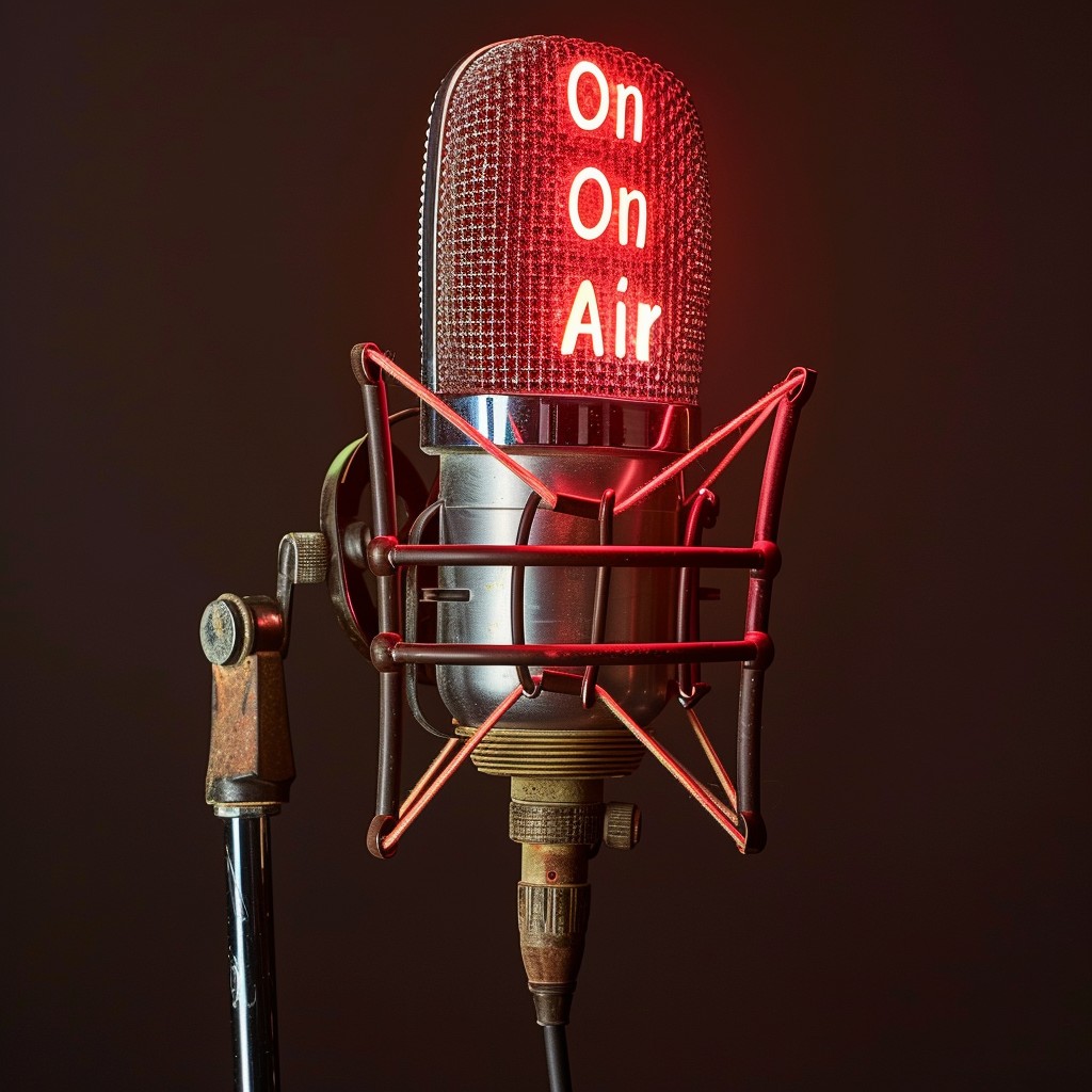 Free Microphone On Air Image - Microphone, Broadcasting, Vintage ...