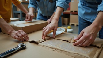 Free Packaging in progress Image - Packaging, Cardboard, Shipping ...