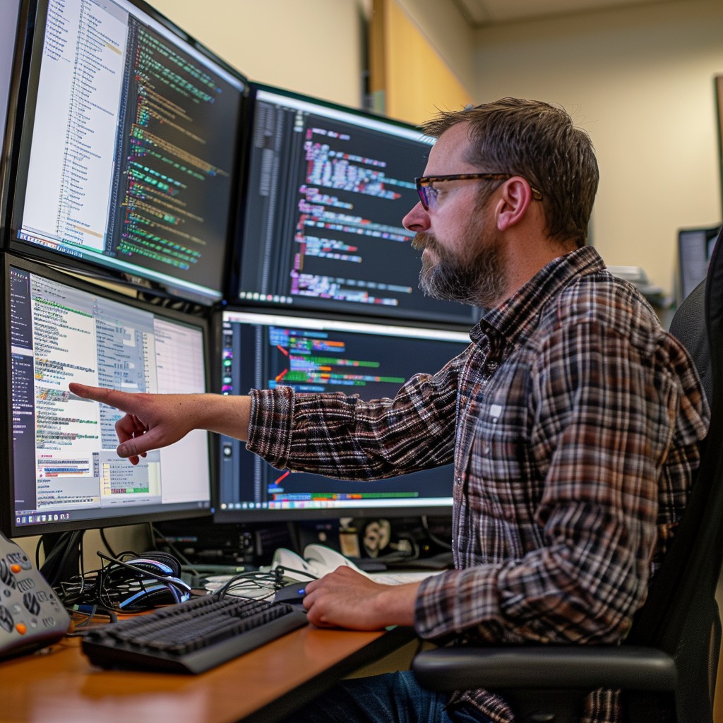 Free Programmer at Work Image - Programmer, Code, Computers | Download ...