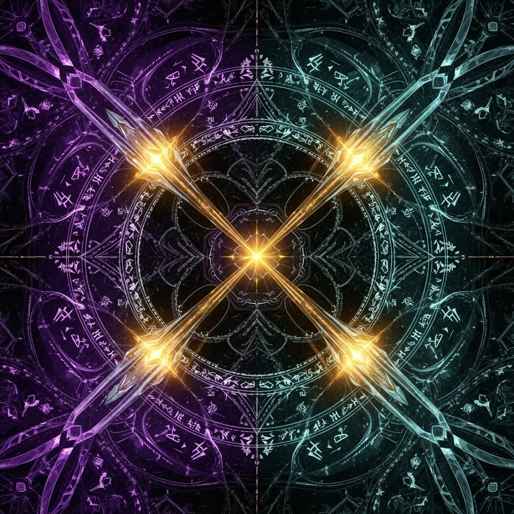 Free Mystical Rune Convergence Photo - Mystical, Runes, Fractal ...