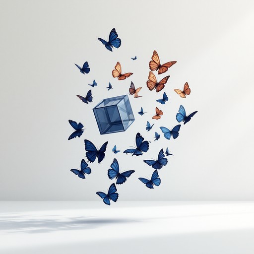 Free Cube Becomes Butterflies Image | Download at StockCake