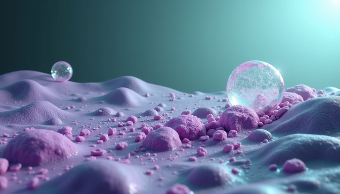 Free Purple Cellular Breakdown Image - Cellular, Microscopic, Purple ...