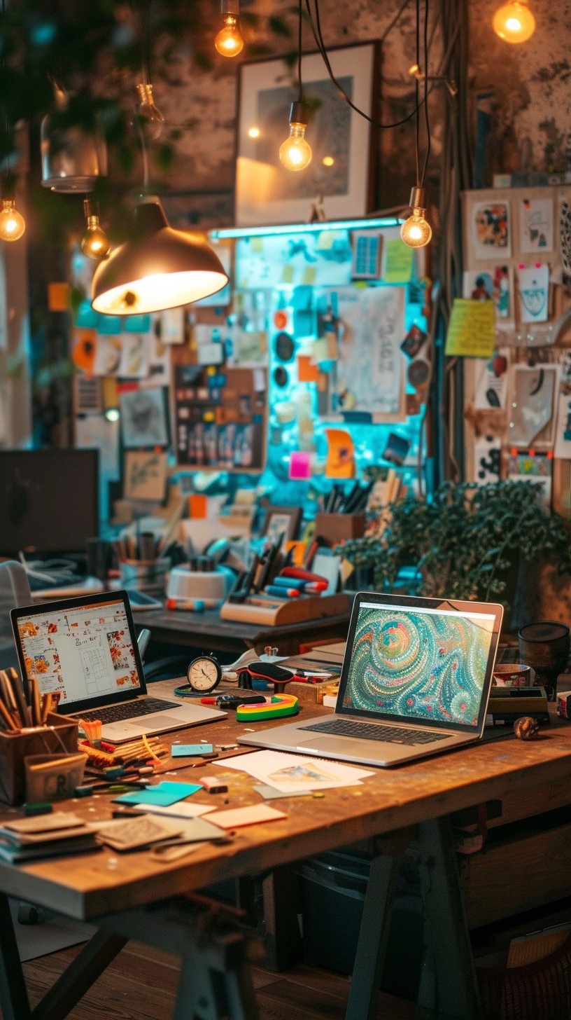 Free Creative Workspace Chaos Image - Workspace, Creativity, Clutter ...