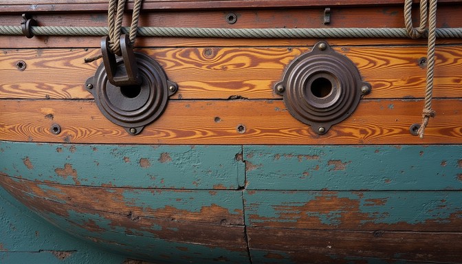 Download Nautical Hull Detail Image - Nautical, Wooden, Hull | StockCake