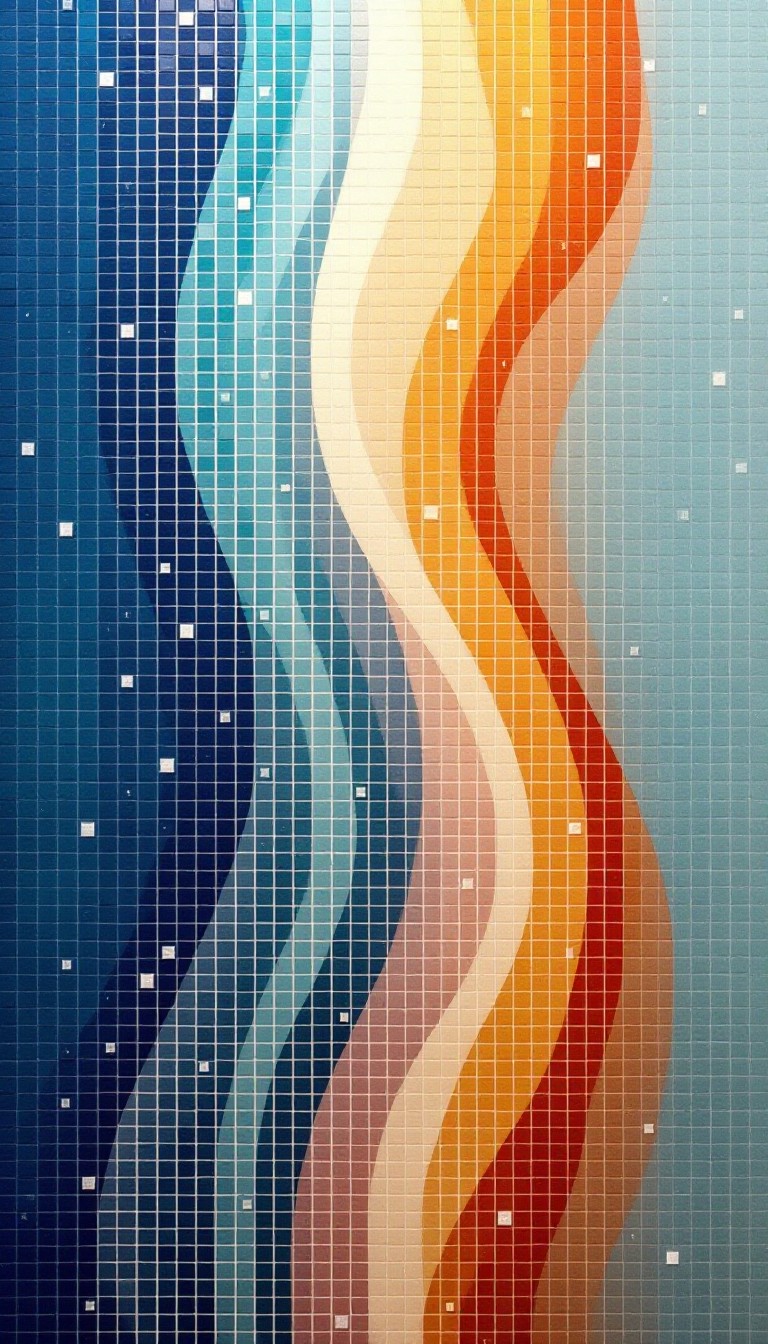 Free Flowing Color Waves Image - Flowing, Geometric, Mosaic | Download ...