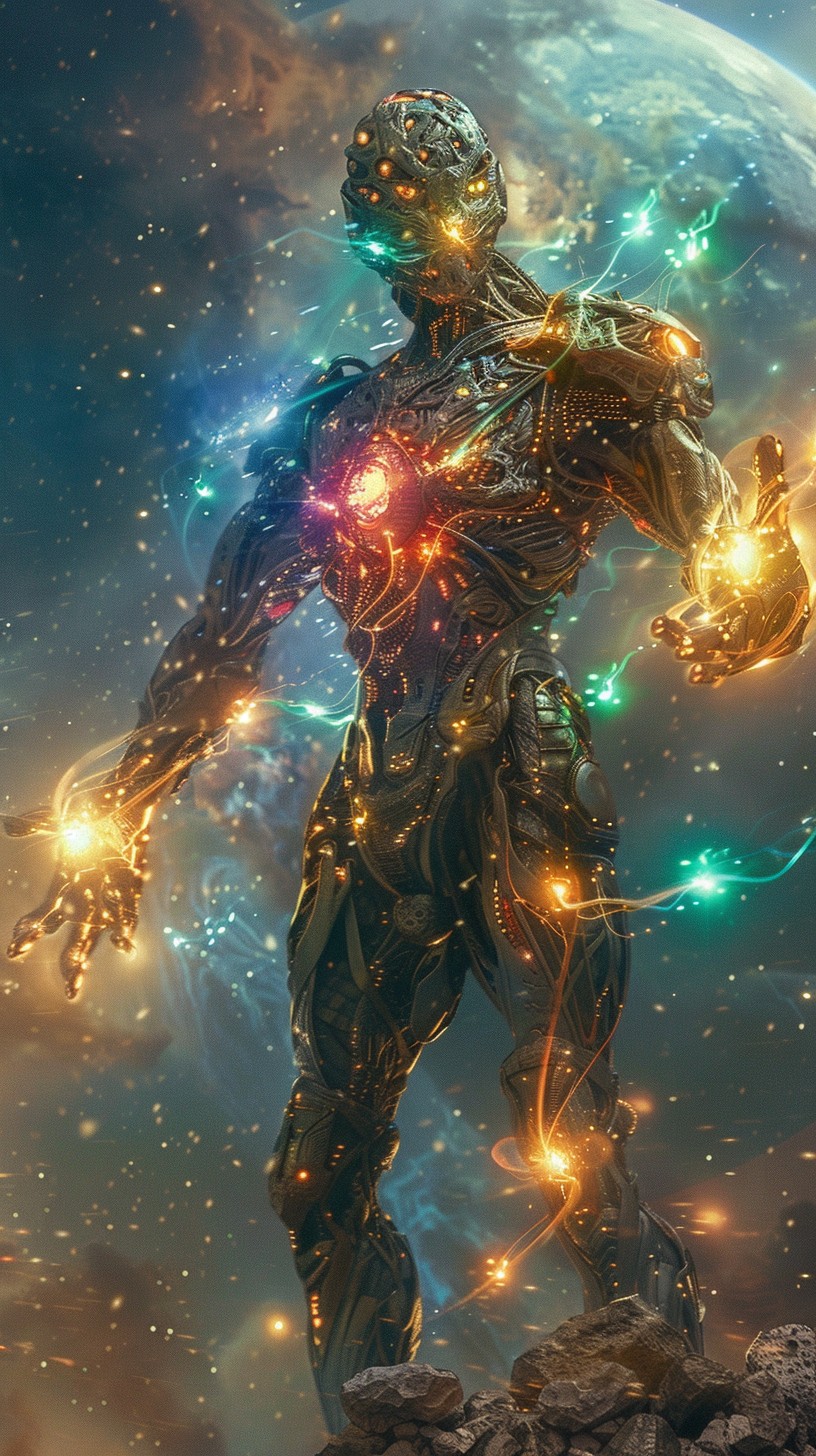 Free Cosmic Power Unleashed Image - Cosmos, Energy, Metallic | Download ...