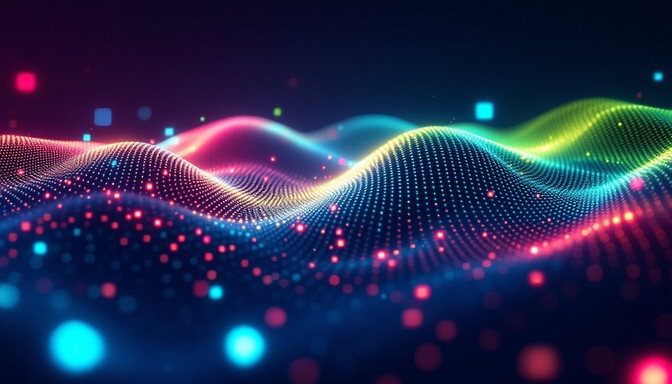 Free Digital Pixel Waves Image - Digital, Pixels, Abstract | Download ...