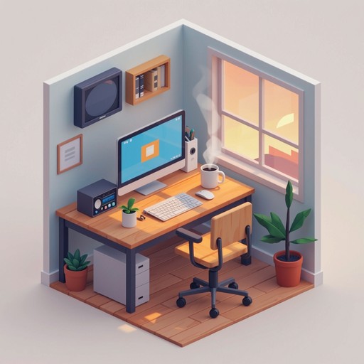 Free Pixel Tech Workspace Image - Isometric, Pixel, Workspace ...