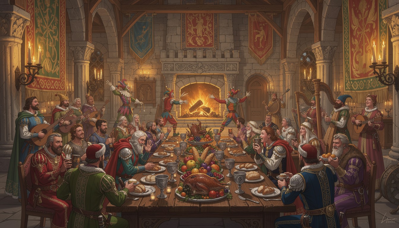 Castle Events Free Medieval Castle Feast Image - Medieval, Banquet, Castle | Download ...