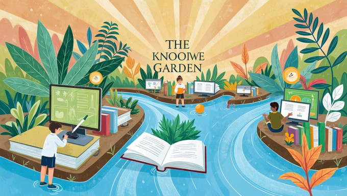 Free Knowledge Garden Adventure Image - Learning, Children, Garden ...