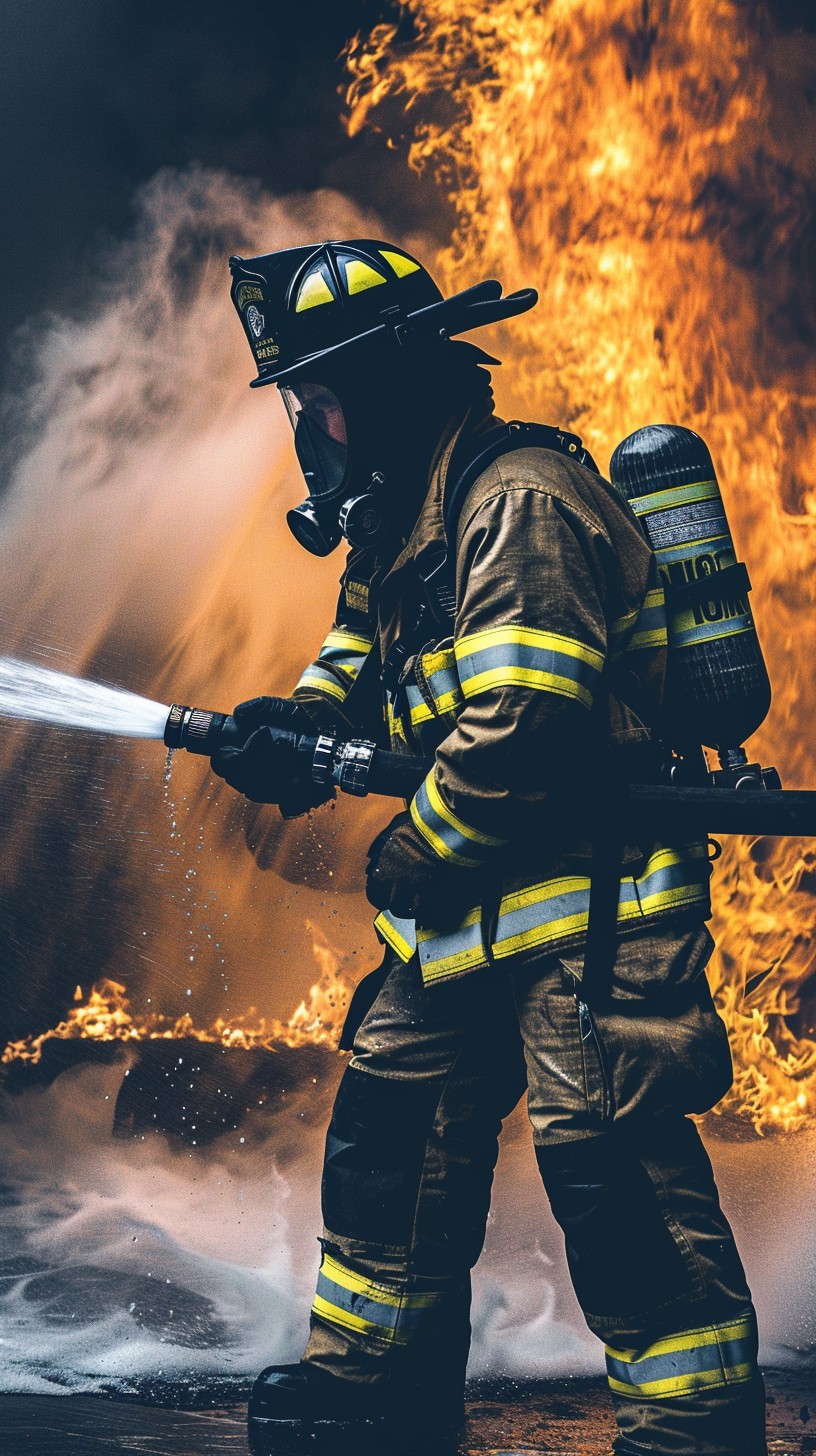 Free Firefighter at Work Image - Firefighter, Fire, Blaze | Download at ...