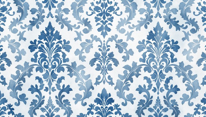 Free Elegant Blue Damask Image - Damask, Azure, French | Download at ...