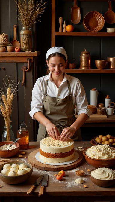 Free Traditional Baking Art Image - Baking, Cake, Rustic | Download at ...