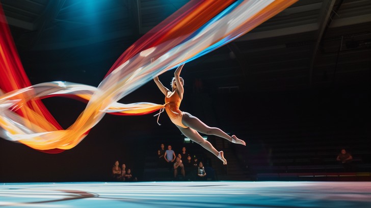 Free Elegant aerial performance Image - Aerial, Dance, Winter ...