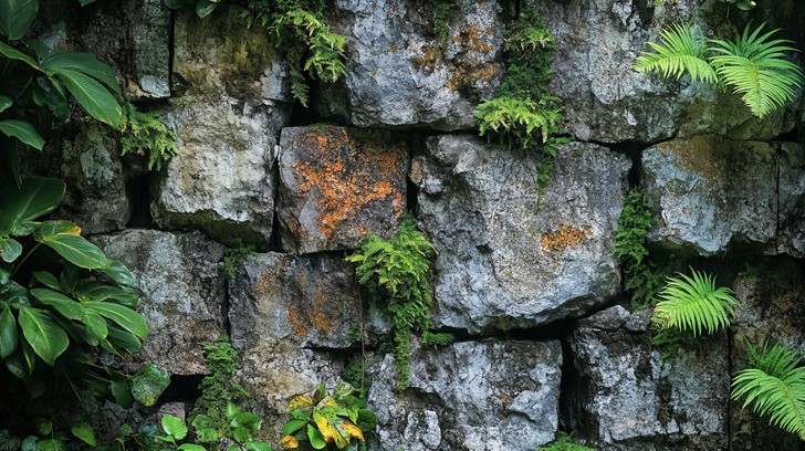 Free Lush green wall Image - Fern, Moss, Plants | Download at StockCake