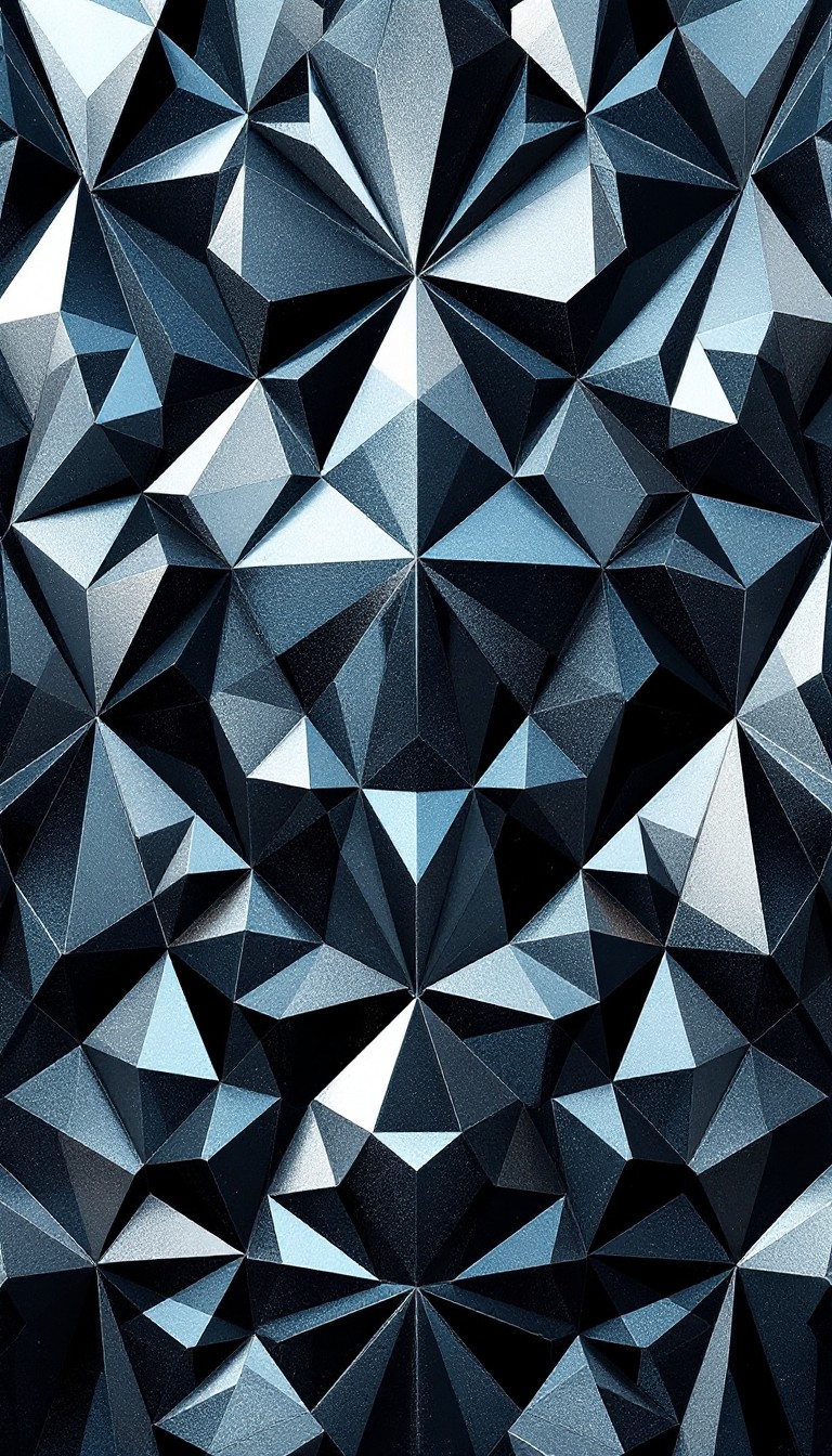 Shards Geometric Pattern Free Arctic Crystal Shards Image - Crystalline, Geometric, Pattern ...