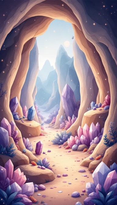 Free Magical Crystal Cave Image - Cave, Crystal, Magical | Download at ...