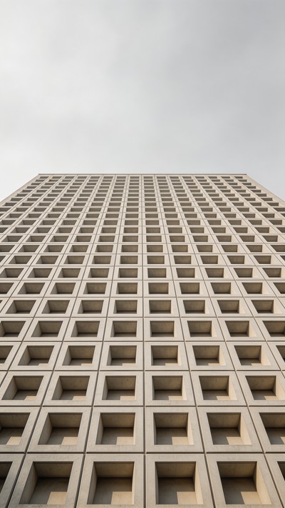 Free Pixelated Concrete Tower Image - Architecture, Brutalist, Building ...