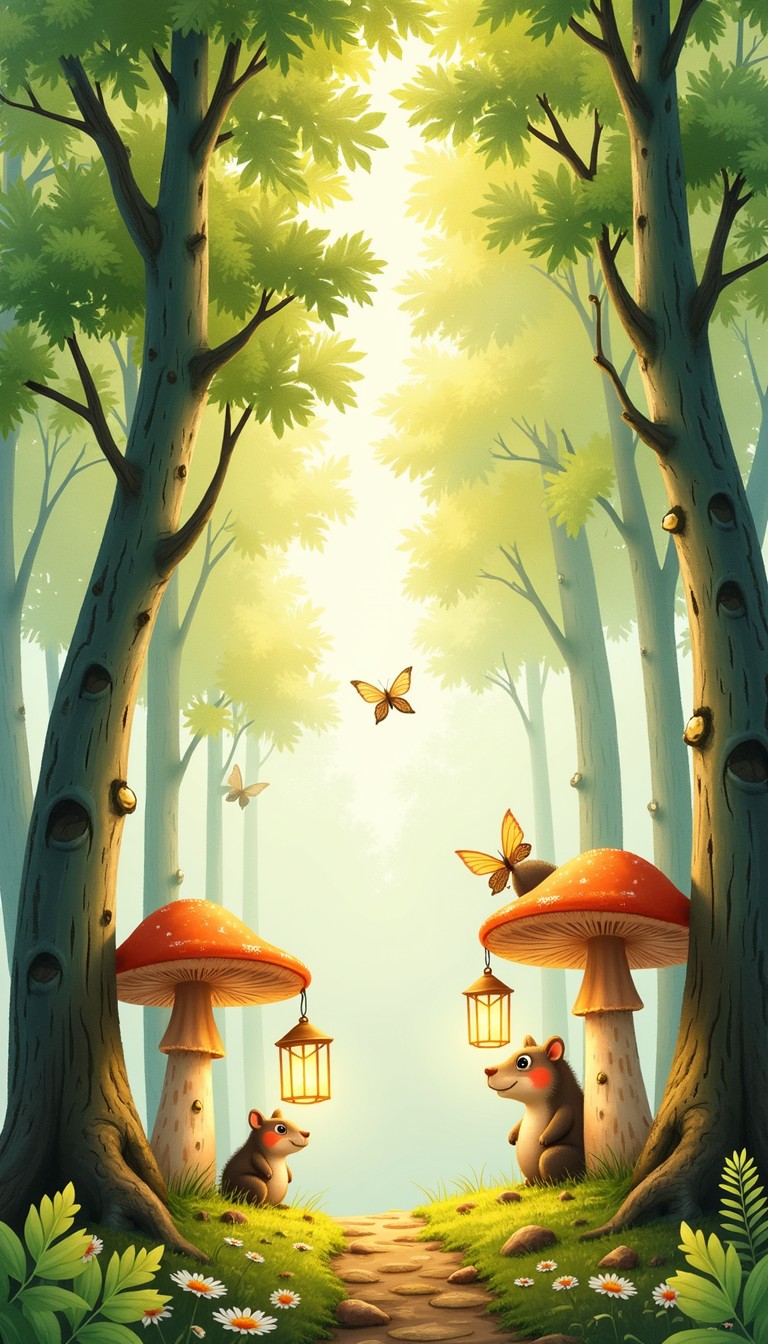 Free Enchanted Woodland Path Image - Whimsical, Enchanted, Forest ...