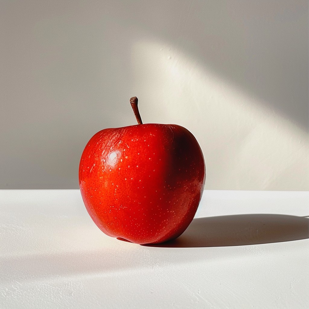 Red Apple Ultrasharp Free Crisp Red Apple Image - Apple, Red, Sunlight | Download at StockCake