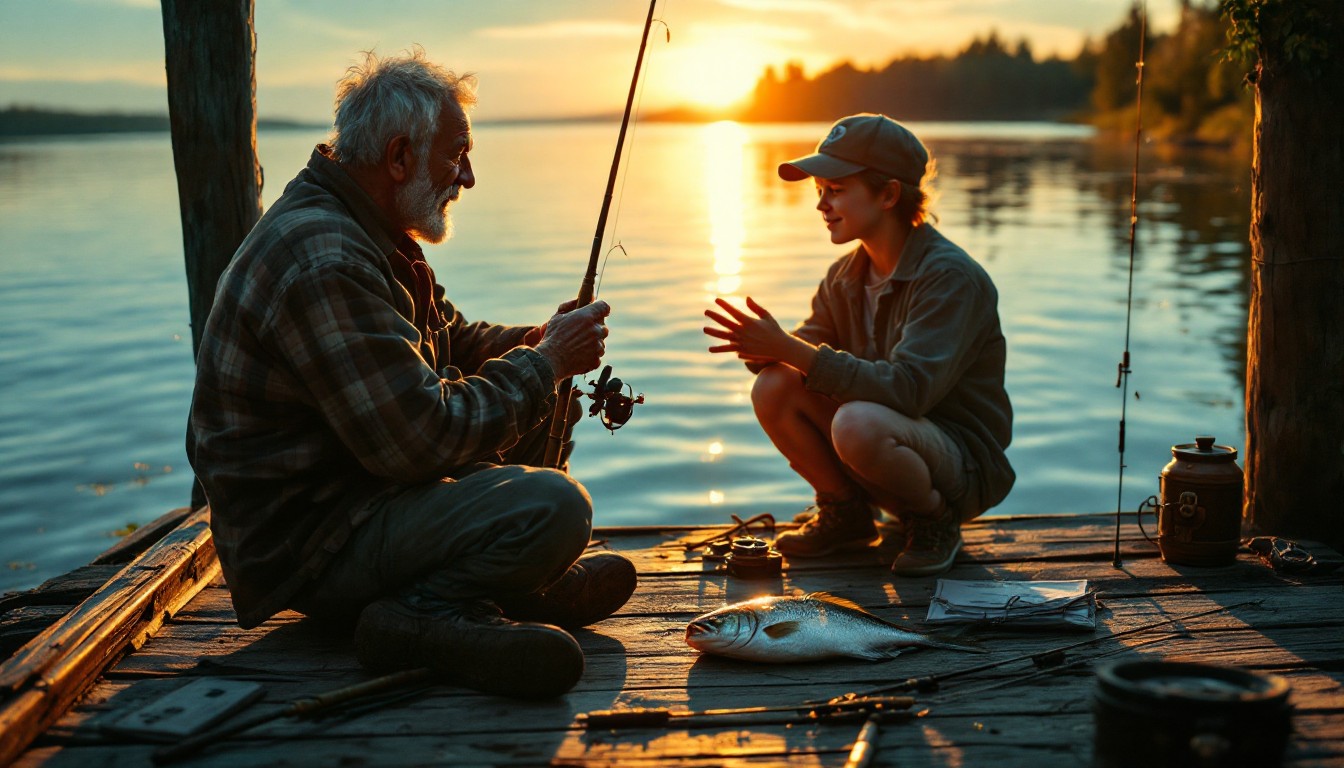 Free Fishing Tales Shared Image - Fisherman, Fishing, Storytelling ...