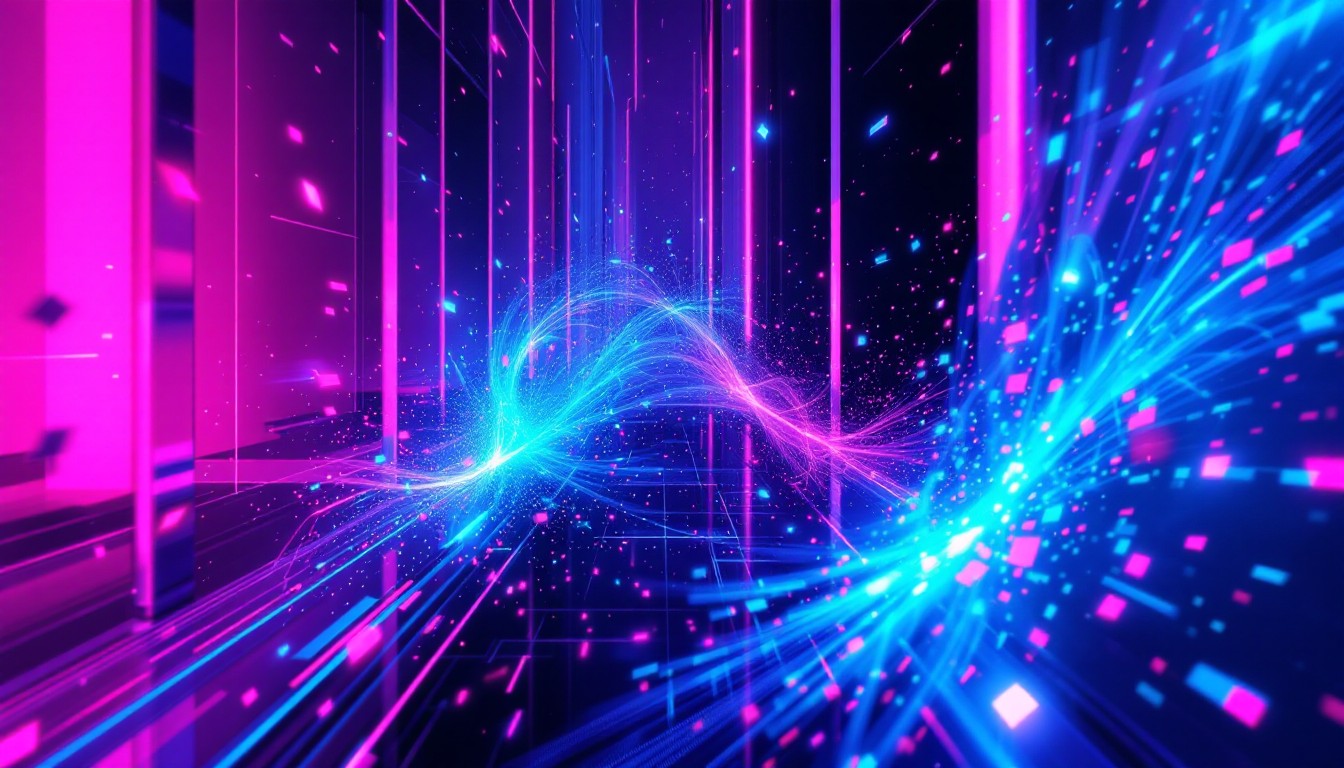 Neon Stream Free Neon Light Stream Image - Cyberpunk, Neon, Digital | Download at ...