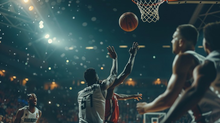 Free Intense Basketball Play Image - Basketball, Intensity, Competition ...