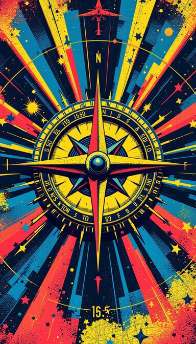 Free Finding Your Direction Image - Compass, Navigation, Pop-art ...