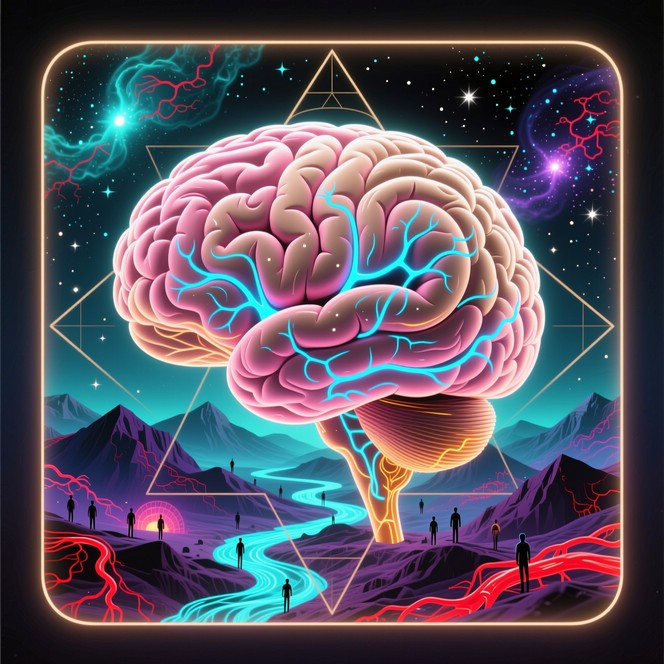 Free Cosmic Brain Landscape Photo - Brain, Cosmic, Neural | Download at ...