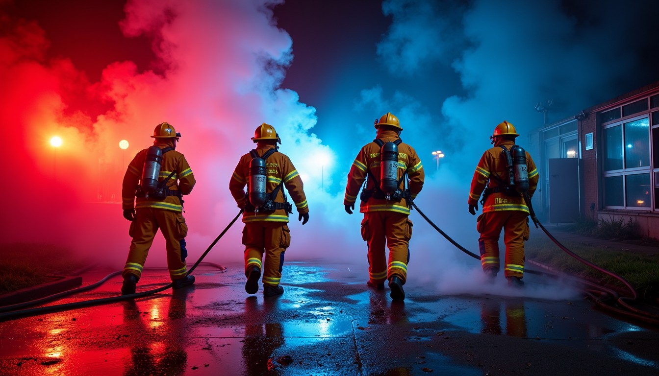 Free Heroes through smoke Image - Firefighters, Heroes, Emergency ...