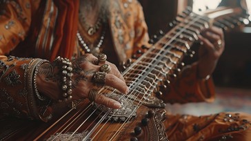 Sitar Action Free Sitar Musical Performance Image - Music, Performer, Sitar ...