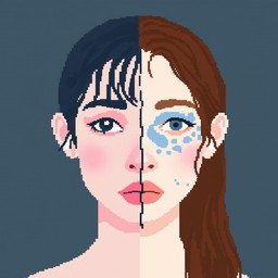 Free Divided Self Portrait Image - Digital, Portrait, Duality ...
