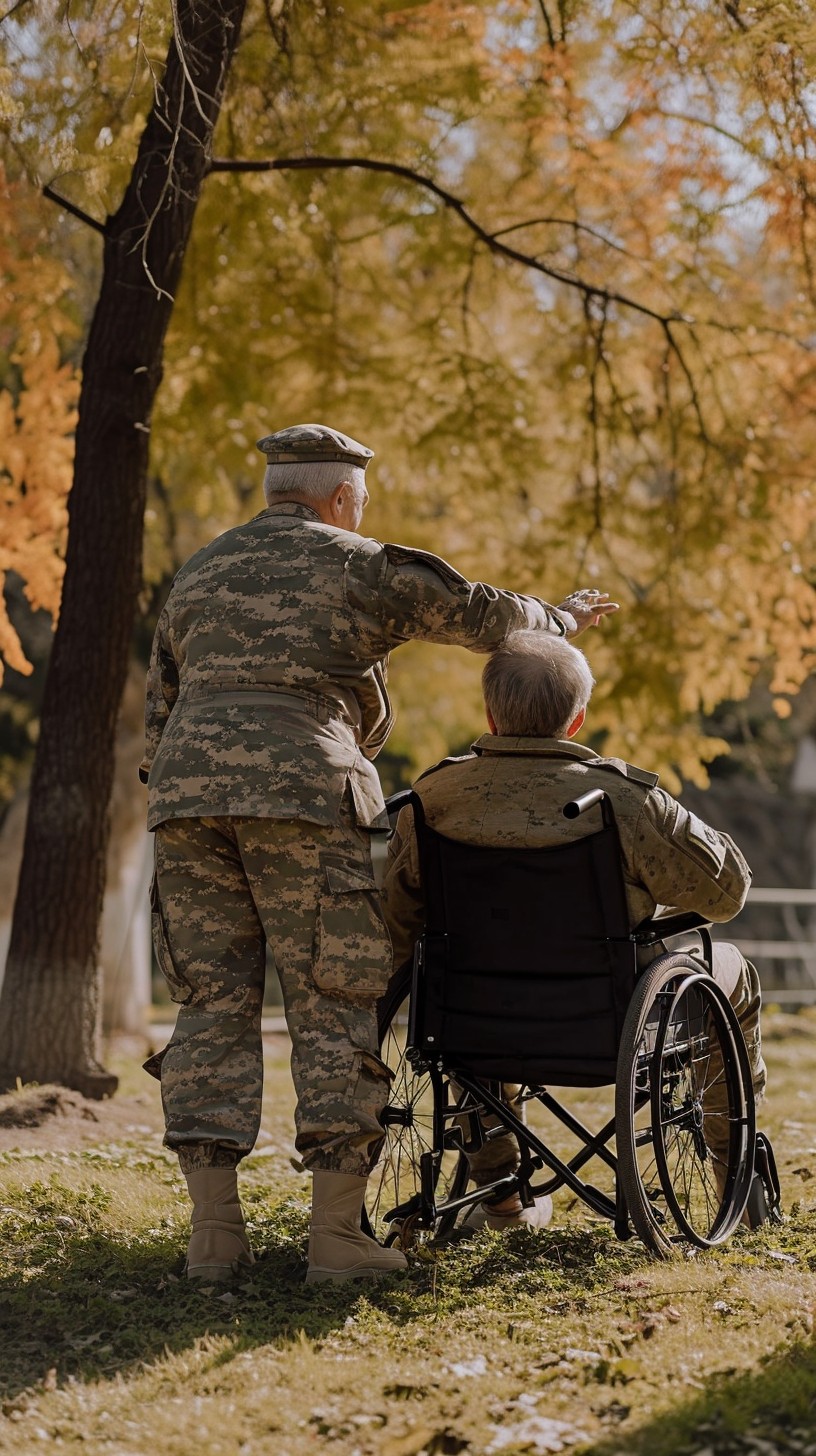 Free Veterans Sharing Moment Image - Veterans, Military, Camaraderie ...
