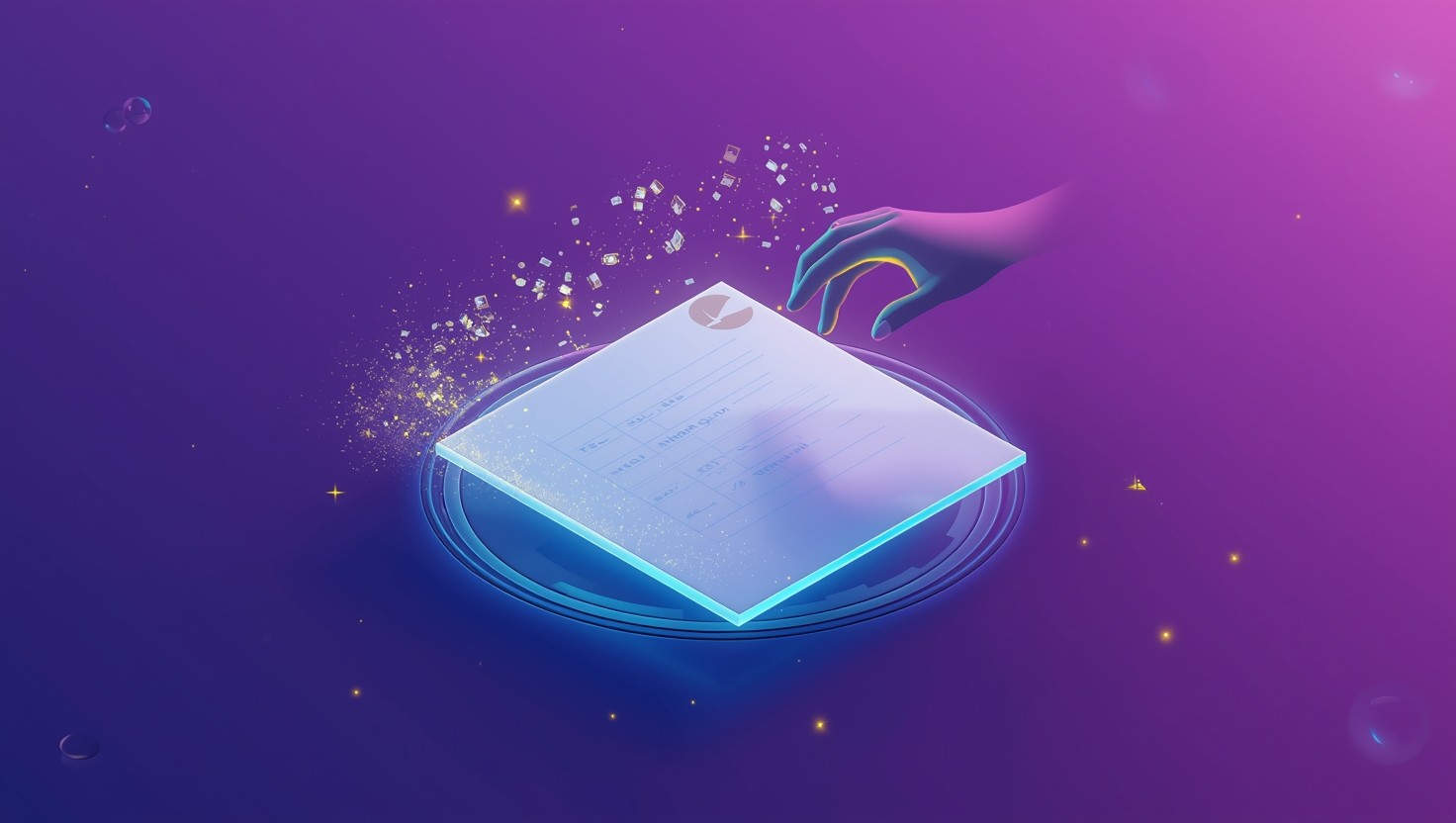 Free Digital Note Floating Image - Digital, Holographic, Note ...