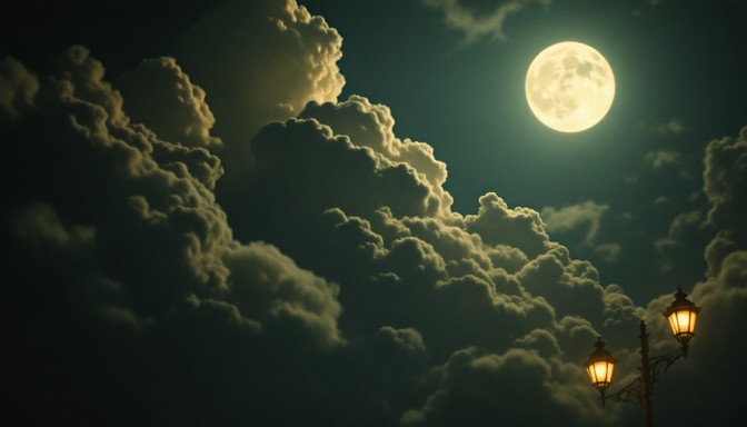 Free Moonlit Cloudy Night Image - Moonlight, Clouds, Night | Download ...