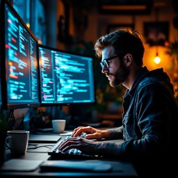 Free Coding in Blue Image - Coding, Developer, Programming | Download ...