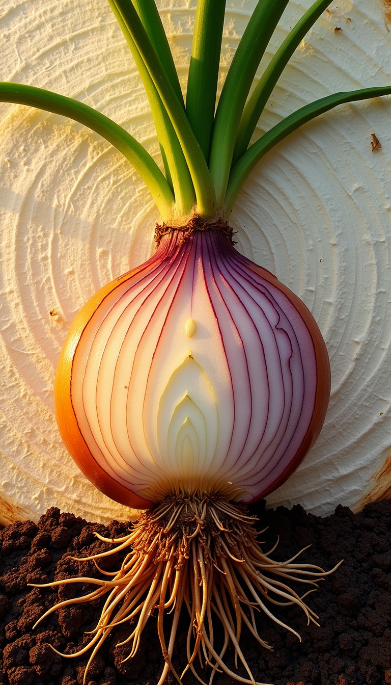 Free Onion's natural anatomy Image - Onion, Layers, Translucent ...