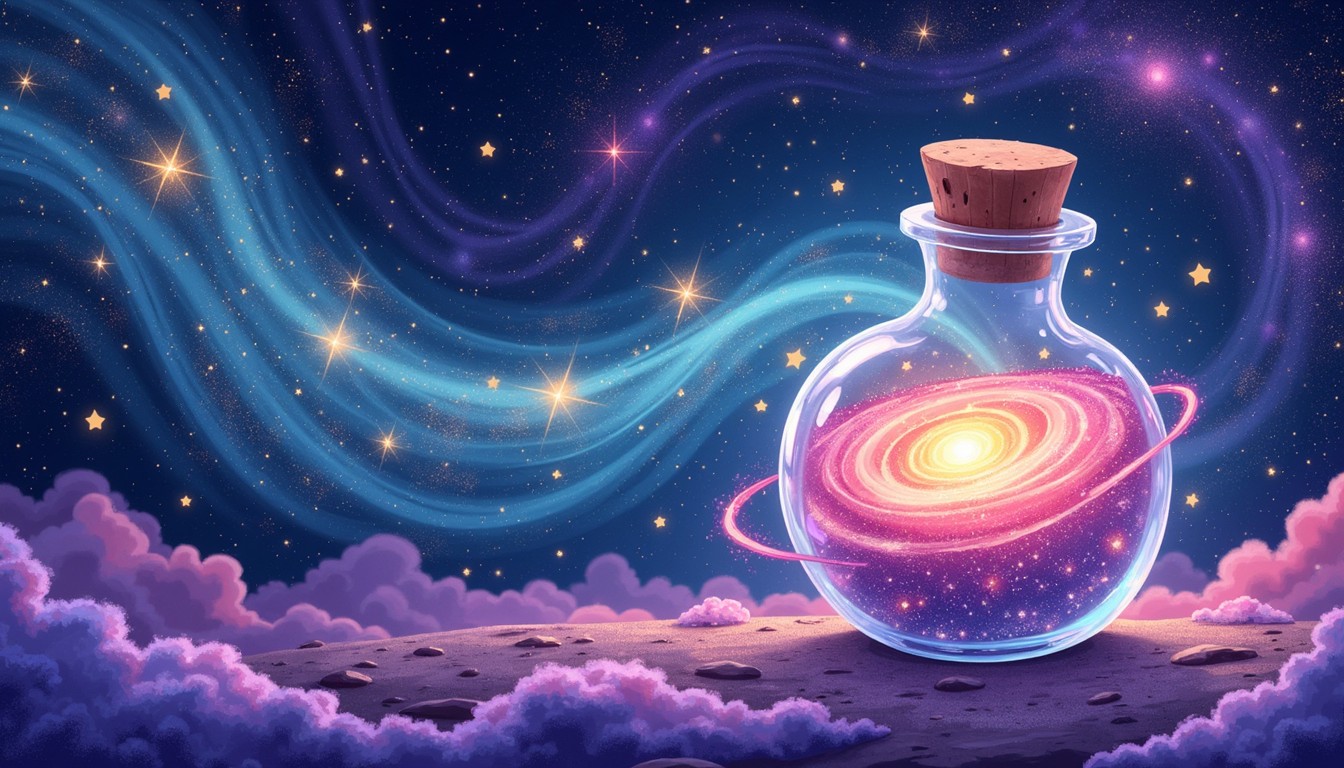 Free Cosmic Potion Bottle Image - Galaxy, Potion, Bottle | Download at ...