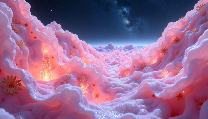 Space Pink Free Cosmic Pink Flow Image - Cosmic, Pink, Luminous | Download at ...