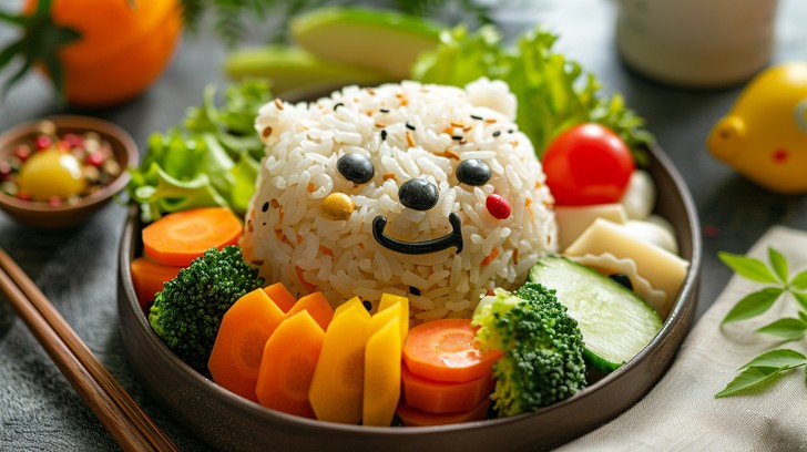 Free Happy Rice Bear Image - Food, Creative, Healthy | Download at ...