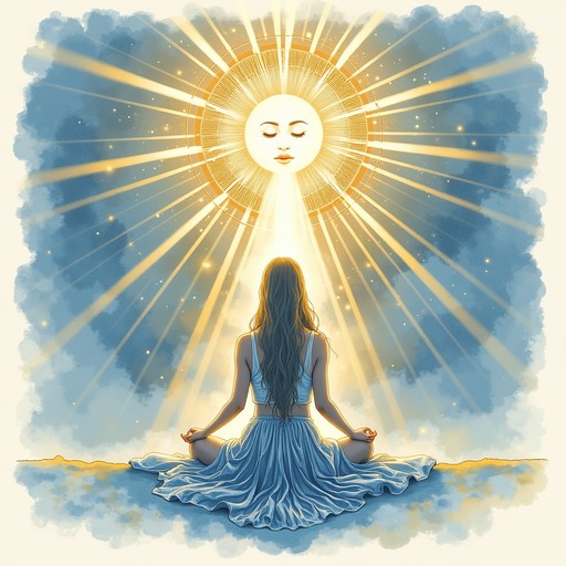 Meditator Radiating Light Free Radiant Meditation Light Image - Meditation, Zen, Mindfulness ...
