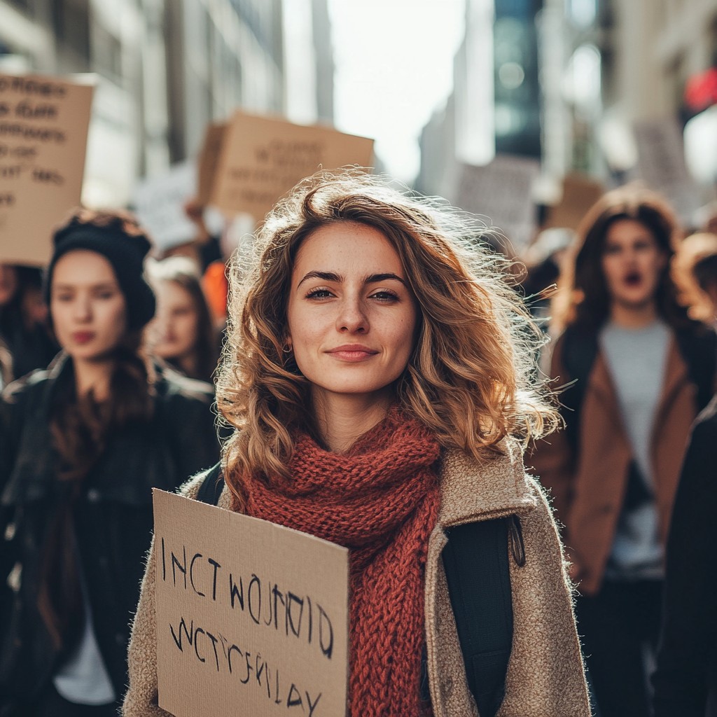 Free Activist Holding Sign Image - Protest, Activist, Demonstration ...