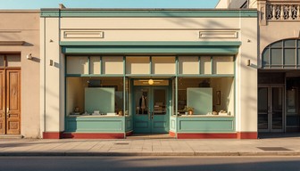 Free Classic Storefront Design Image - Vintage, Storefront, Retro ...