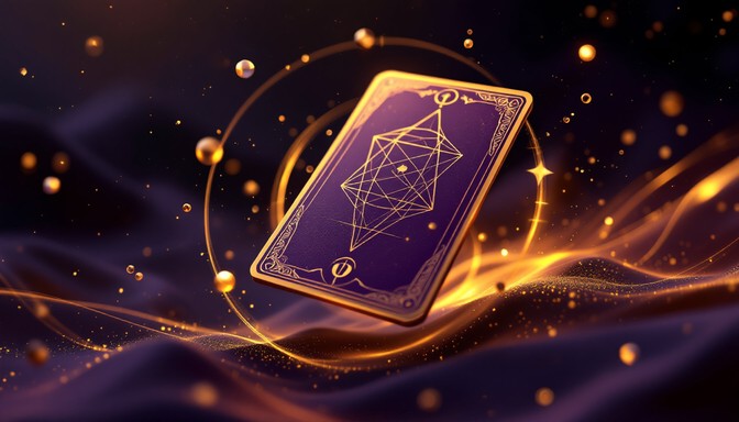 Free Mystical Geometric Card Image | Download at StockCake