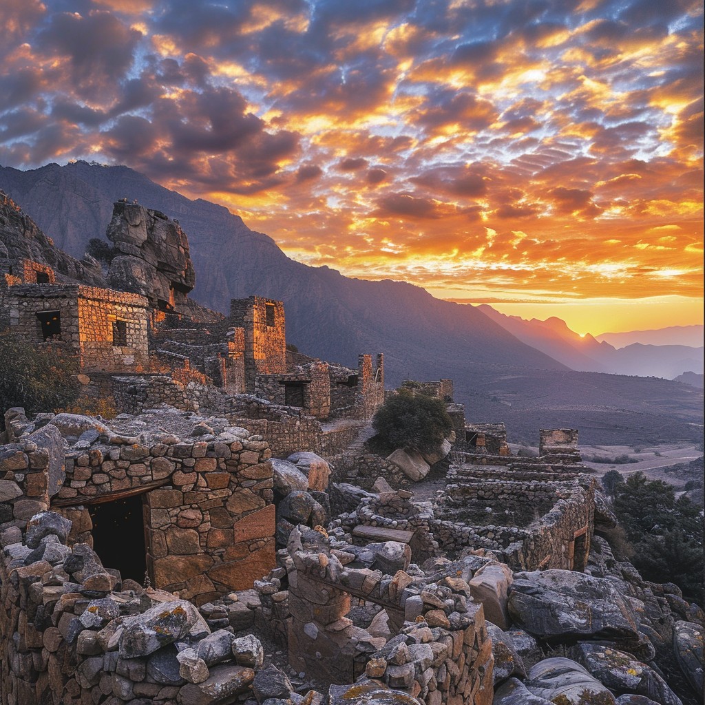 Free Ancient Sunset Ruins Image - Sunset, Ruins, Ancient | Download at ...