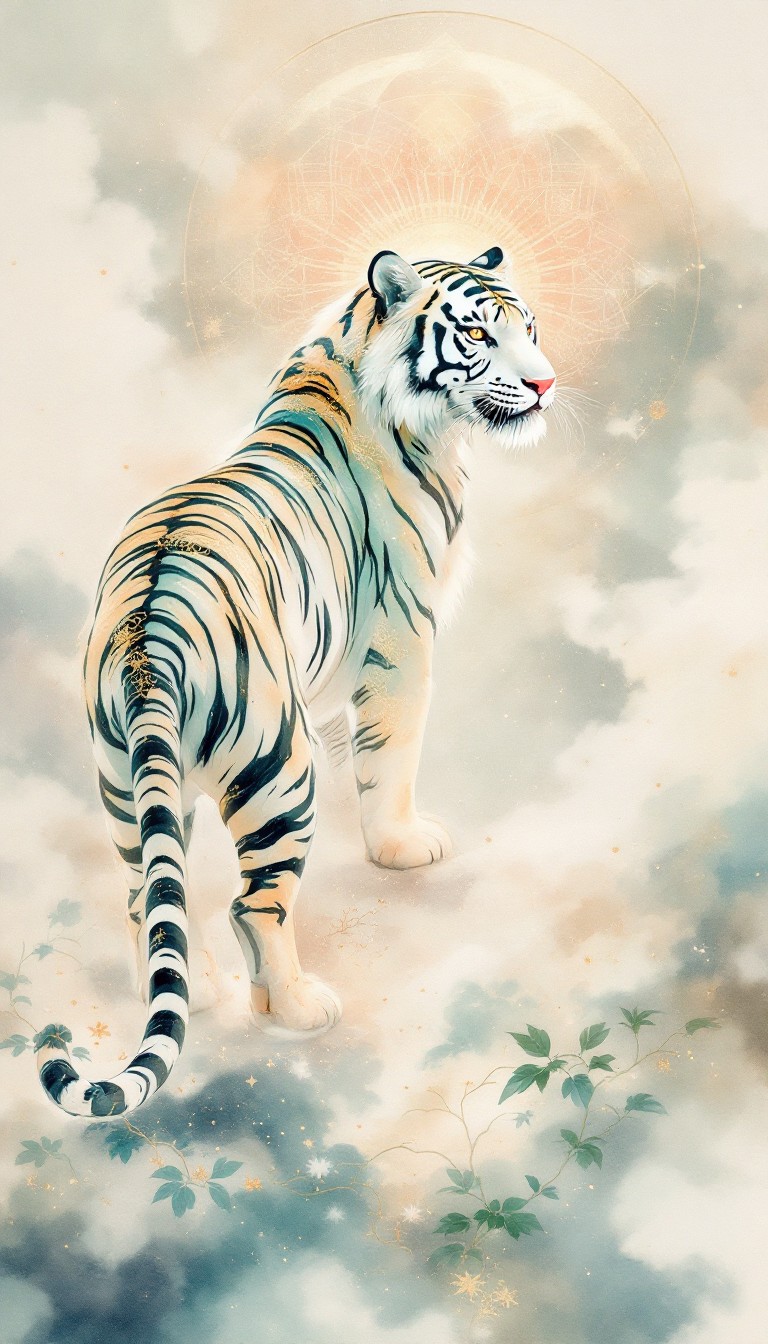 Free Celestial Tiger Spirit Image - Tiger, Celestial, Art | Download at ...
