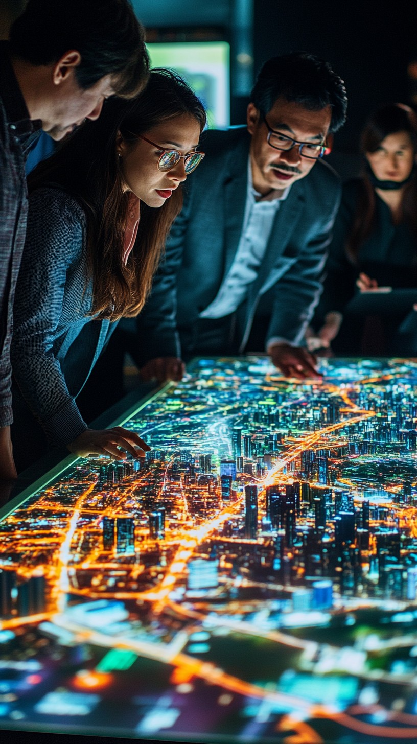 Free Interactive Urban Planning Photo Technology City Professionals